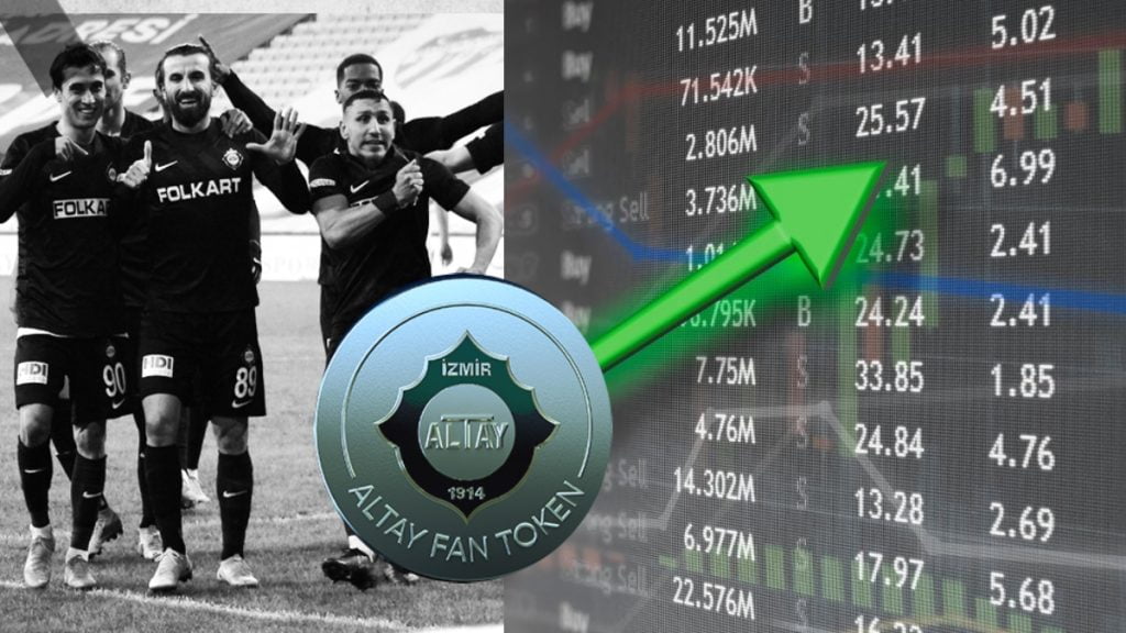 Altay SK liderliğe yükseldi, Altay Fan Token fırladı