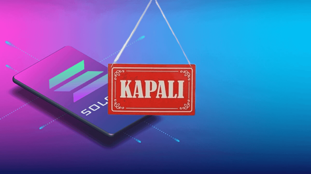 Solana blok zinciri saatlerce kapalı kaldı