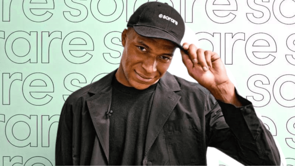 Kylian Mbappe, NFT spor platformu Sorare’in marka yüzü oldu